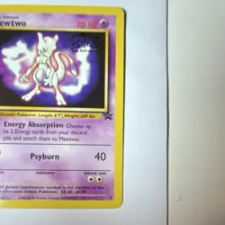 Pokemon Mewtwo Movie Promo 03/53 Wotc Promo Regular Basic 70 HP Psyburn - Image 4