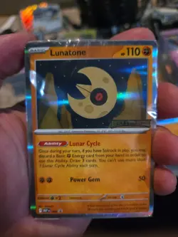 Pokemon Stamped Mega Evolution Lunatone Build & Battle Deck (Factory sealed) - Image 1
