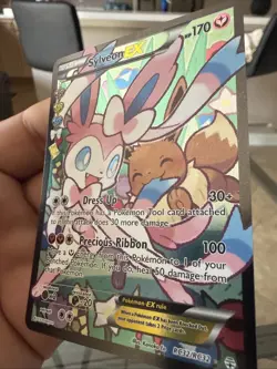 Pokemon TCG Sylveon EX Full Art RC32-32 Generations Radiant Collection Rare - Image 2