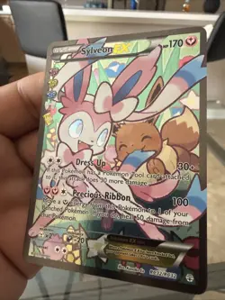 Pokemon TCG Sylveon EX Full Art RC32-32 Generations Radiant Collection Rare - Image 3