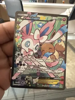 Pokemon TCG Sylveon EX Full Art RC32-32 Generations Radiant Collection Rare - Image 4
