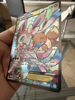 Pokemon TCG Sylveon EX Full Art RC32-32 Generations Radiant Collection Rare - Image 5