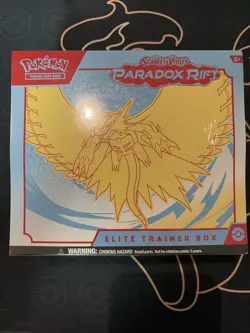 Paradox Rift ROARING MOON ETB Elite Trainer Box Pokemon TCG New Factory Sealed - Image 1