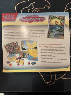 Paradox Rift ROARING MOON ETB Elite Trainer Box Pokemon TCG New Factory Sealed - Image 2