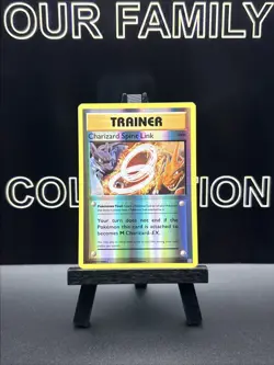 Pokemon Charizard Spirit Link Uncommon XY - Evolutions 75/108 Reverse Holo - Image 1