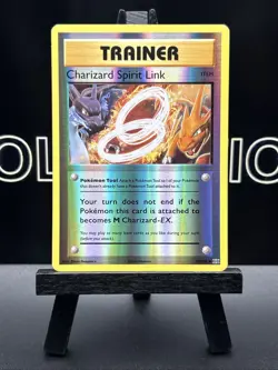 Pokemon Charizard Spirit Link Uncommon XY - Evolutions 75/108 Reverse Holo - Image 2