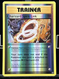 Pokemon Charizard Spirit Link Uncommon XY - Evolutions 75/108 Reverse Holo - Image 3