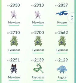 Pokemon Go PTC Acc, Guaranteed Lucky Armor Mewtwo - Image 2