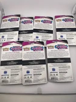 14x Pokemon TCG: Fusion Strike Premium Checklane Blister Blitzle Tepig SEALED - Image 2