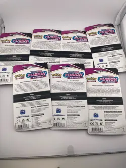 14x Pokemon TCG: Fusion Strike Premium Checklane Blister Blitzle Tepig SEALED - Image 4