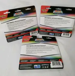 Pokemon Scarlet Violet Prismatic Evolutions Sticker Collection 2 Sealed & Bonus - Image 5