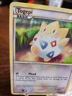 Togepi 70/90 Undaunted 2010 LP Pokemon TCG - Image 2