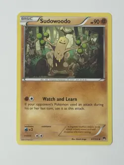 Pokemon TCG - Sudowoodo- 2016 - BREAKpoint Series 67/122 - Common Non-Holo - Image 1