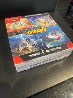 Pokemon TCG Surging Sparks Booster Bundle 6 Pack - New & Sealed - Image 1