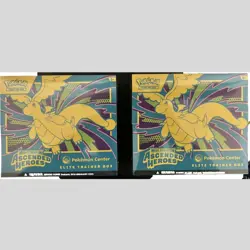 x2! (SEALED) Pokemon Center Elite Trainer Box Ascended Heroes Pokemon TCG Boxes - Image 1