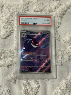 PSA 10 2025 Pokemon Gengar Chinese Exclusive Gem Pack Vol.3 03 07/07 Gem Mint - Image 1