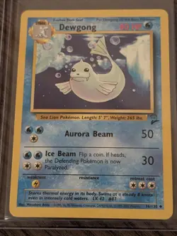 Pokemon Dewgong Base Set 2 36/130 - Image 1
