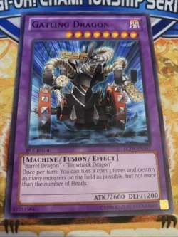 Yugioh Gatling Dragon LCJW-EN267 1st Edition VLP - Image 1