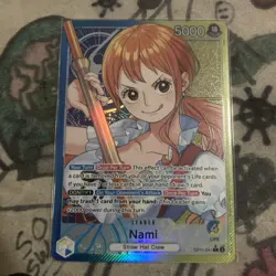 Nami (041) Alternate Art Leader OP11-041 A Fist of Divine Speed One Piece TCG - Image 1