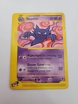Haunter Expedition Base Set 80/165 Uncommon Regular Unlimited Pokemon Card - Image 1