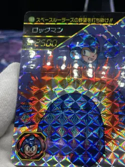 1995 Mega Man world No169 Bandai Carddass Rockman CAPCOM japan Prism card - Image 3