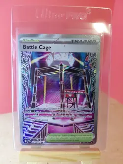 Pokemon TCG Battle Cage Trainer Card 116/094 Full Art - Image 1