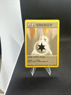 Double Colorless Energy 096/102 Base Set Regular 2 Card Lot Pokemon - Image 2