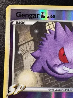 Gengar GL 40/111 Platinum Rising Rivals Pokemon Card Reverse Holo Foil Rare MP - Image 3