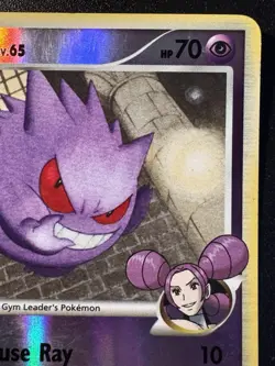 Gengar GL 40/111 Platinum Rising Rivals Pokemon Card Reverse Holo Foil Rare MP - Image 4