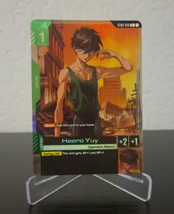 Heero Yuy - Gundam Card Game ST02-010 - C+ Starter Deck 02 NM English - Image 1