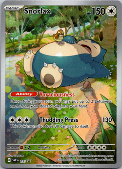 Snorlax - 051 - Promo SV: Scarlet & Violet Promo Cards Holo - NM - Image 1