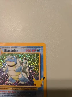 Pokemon TCG Blastoise 2/102 Celebrations Classic Collection Holo Rare Card - Image 5