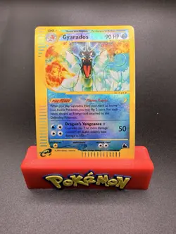 Gyarados [Reverse Holo] #11/144 Pokemon Skyridge - Pokemon Card - HP - Image 1