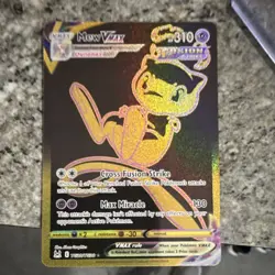 Pokemon Mew VMAX Fusion Strike Full Art Secret Rare Holo Card TG30/TG30 - Image 1