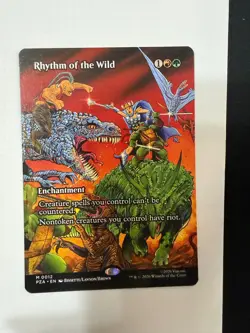 Rhythm of the Wild (Borderless Foil) MTG: Teenage Mutant TMNT - SHIPS NOW! - Image 1