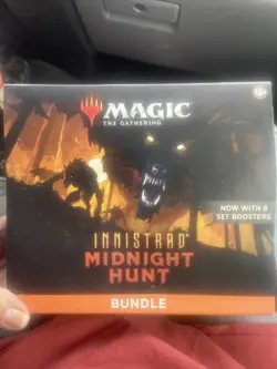 Innistrad Midnight Hunt Bundle Box NEW Magic The Gathering UNSEALED OUTER BOX 630509987085 - Image 1