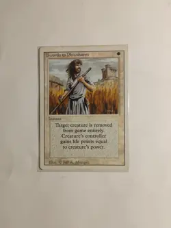MTG Swords to Plowshares -Revised Edition Mp - Image 1