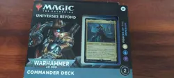 MTG Warhammer 40K Sealed Commander Deck Forces of the Imperium - Image 1