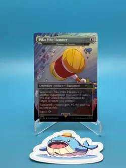 MTG Secret Lair - Sonic: Turbo Gear - Piko Piko Hammer - 2098 Foil - NM - Image 1