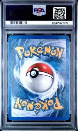 2005 POKEMON EX UNSEEN FORCES #37 CORSOLA-REVERSE FOIL PSA 2 - Image 2