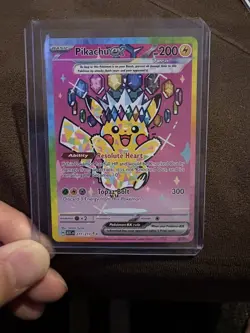 Pokemon Pikachu EX SIR 277/217 Ascended Heroes English - Pack Fresh - NM - Image 1
