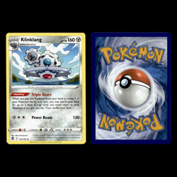 6x Klinklang Lot Klang Klink 76.0 Black White Emerging Powers Pokemon Cards Set - Image 4