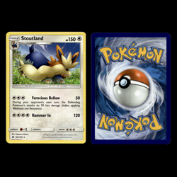 6x Stoutland Lot Herdier Lillipup 105.0 Sun Moon Pokemon Cards Collection Set - Image 3