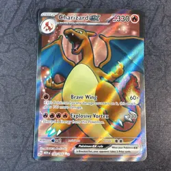 Charizard ex 183/165 Sv: Scarlet & Violet 151 Holo Pokemon - Image 1