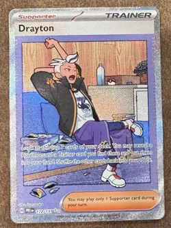 Pokemon Drayton 172/131 Prismatic Evolutions Special Illustration Rare NM - Image 1