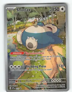 SNORLAX 051 PROMO SCARLET & VIOLET POKEMON LP - Image 2