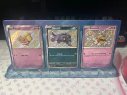 Pokemon TCG Paldean Fates Maschiff Fidough Greavard SVP 069 070 071 Promos - NM - Image 1