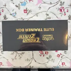Pokemon TCG Crown Zenith Elite Trainer Box ETB New Sealed - Image 3