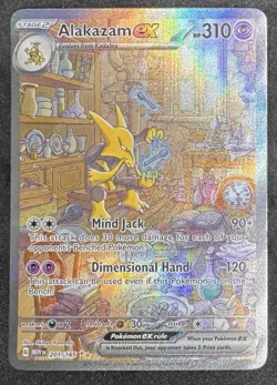 Pokemon SV: Scarlet & Violet 151 Alakazam ex 201/165 - Image 1