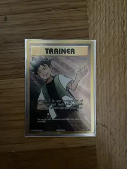 Pokemon TCG Brock’s Grit 107/108 Evolutions LP Condition - Image 1